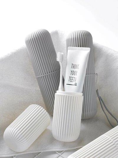 Travel Toothbrush Case Round (T-01)