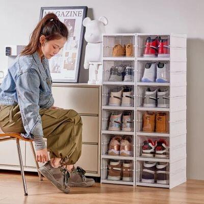 Creative 5 Cabinate Foldable Shoe & Multipurpose Organiser