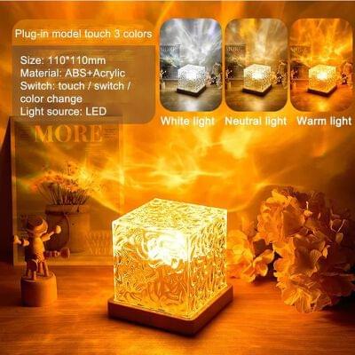 USB Dynamic Water Pattern Lamp (Imported)