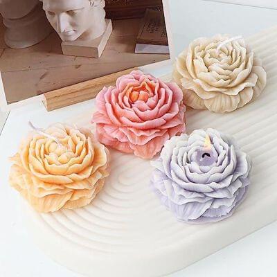 Scented Peony Flower Candle (CC007)