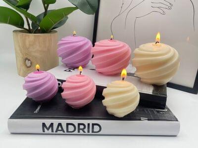 Scented Spiral Ball Candle (CC014)