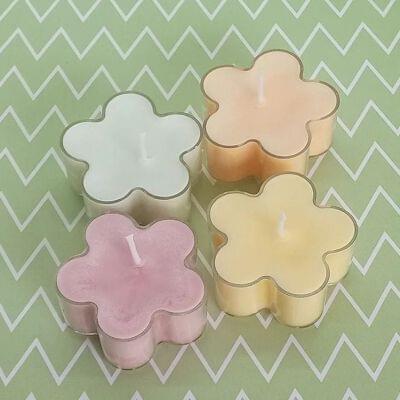 12 Pcs Scented Flower Mini Candle (CC020)