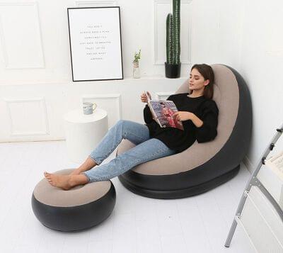 2 Pcs Inflatable Sofa Chair (Electric Pump)
