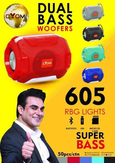 CYOMI 605 WIRELESS SPEAKER
