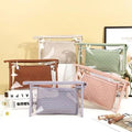 2 Pcs Transparent Jelly Makeup & Multipurpose Bag (Imported) X-152