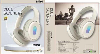 BS-960 BLUETOOTH WIRELESS HEADPHONE
