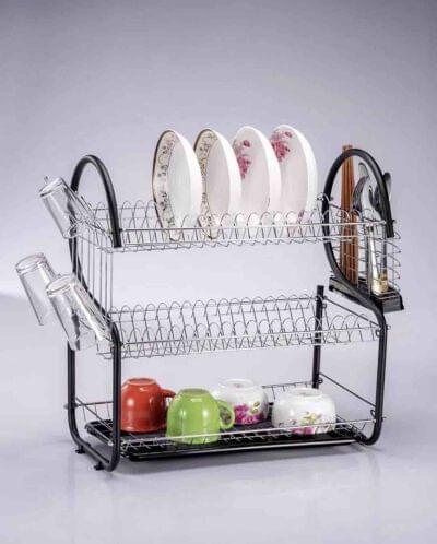 JC-1823 3 Tiers Dish Rack (Imported)