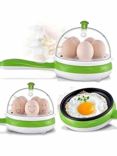 2in1 7 Pcs Egg Boiler + Pan (Imported) YS-201