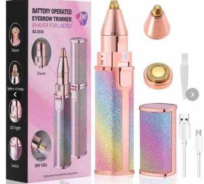2in1 Eyebrow Trimmer + Hair Shaver