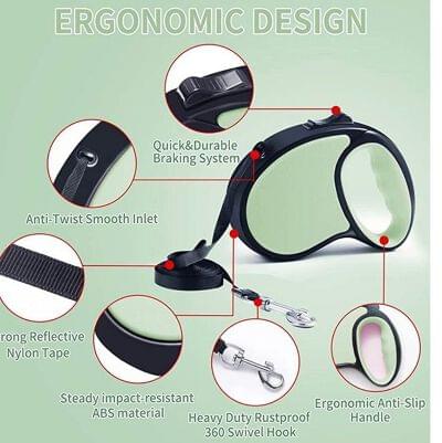 Retractable Dog Leash (Imported)
