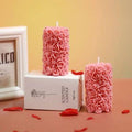 Scented Rose Pillar Candle (CC053)