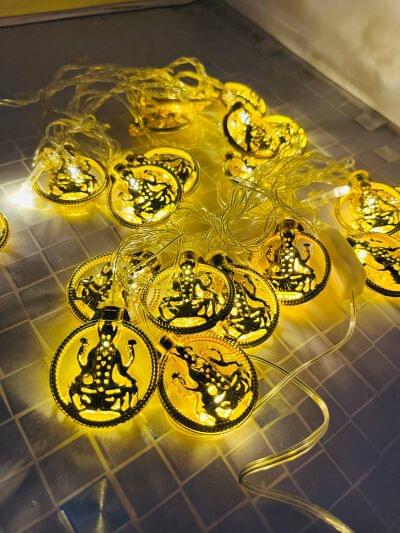 Golden Luxmi Ji LED Light (Imported)