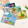 ST-205 3D Kids Water Colouring Book + Color Set (Imported)