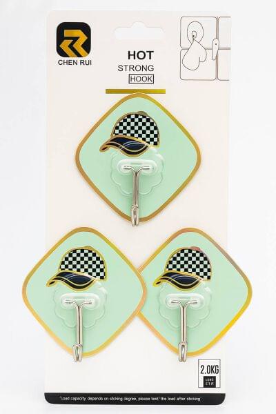 8883 3Pcs Fancy Hook (Imported)