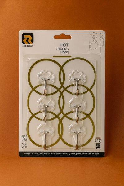 8884 6 Pcs Premium Fancy Hook (Imported)