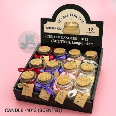 1013 Premium Glass Scented Candle (Imported)