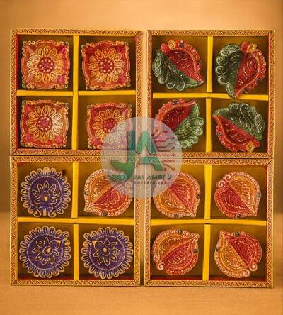 Hand Made Fancy Diya Batti