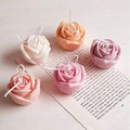 Small Scented Rose Bud Candle