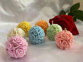 CC018 3D Rose Ball Candles