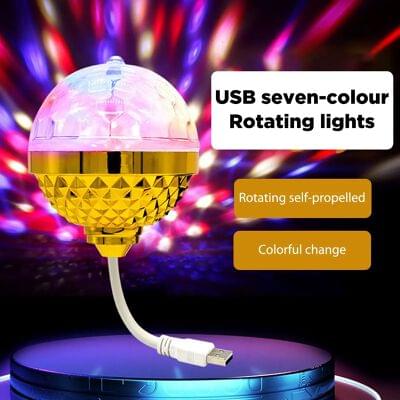 USB Golden Disco Bulb (Imported)