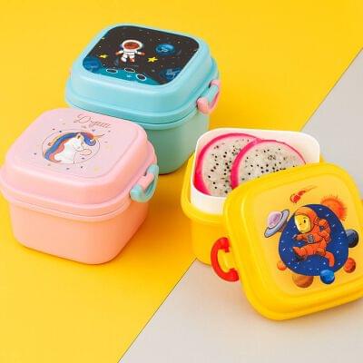 Kids Retro Plastic Lunch Box