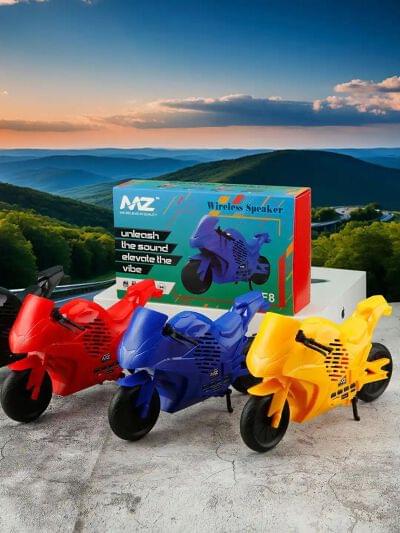 MZ F-8 BIKE SHAPE WIRELESS SPEAKER