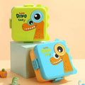 MIX PRINT PLASTIC (CHRACTER) LUNCH BOX. SQUARE