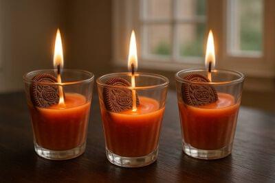 Chai Oreo Biscuit Candle