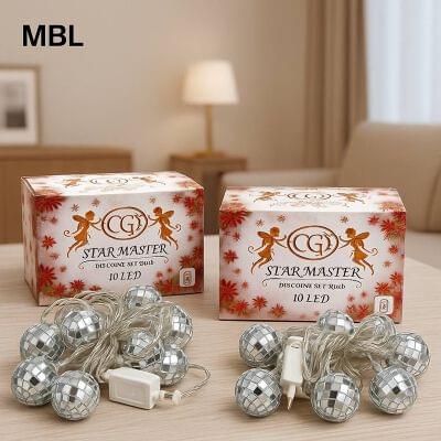MBL Decorative Fancy RGB Disco Ball LED