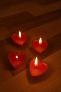 Heart Wax Candle