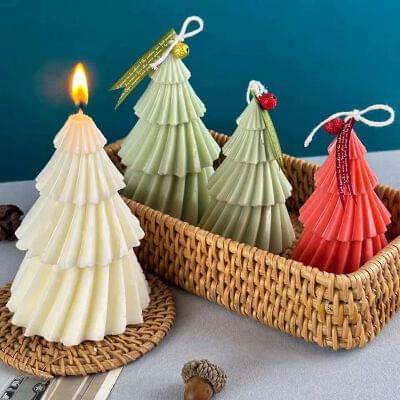 CC099 Dream Christmas Stree Candle