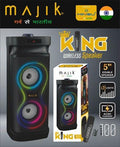 MAJIK KING WIRELESS SPEAKER WITH WIRELESS MIC
