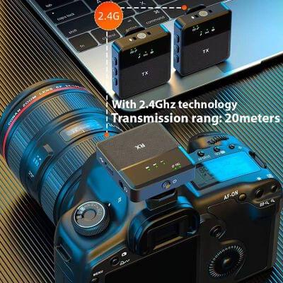 K205 VLOG Wireless Microphone (Caller Mike)