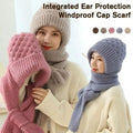Winter Ladies Hair Cap with Muffler (Imported)