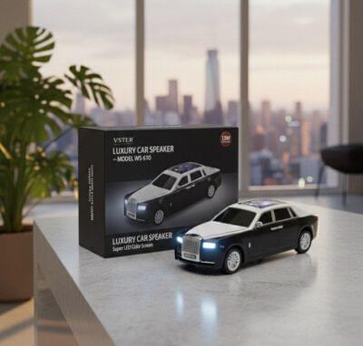 WS-610 Rolls Royce Premium Bluetooth Speaker (Imported)