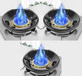 Portable Black Gas Stove Ring (Imported)