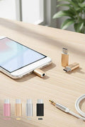 Metallic 3.5 MM To Type-C Handsfree Connector (Imported)