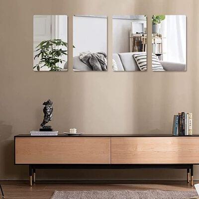 SELF ADHESIVE MIRROR STICKER (20*30 CM) RECTANGULAR