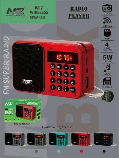 MZ M7 PORTABLE MUSIC PLAYER