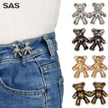 Bear Shape Waist Buckle For Jeans Pair (Imported)