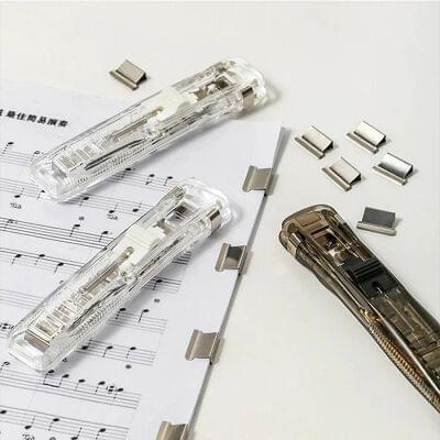 SEAMLESS STAPLER WITH 40 CLIPS