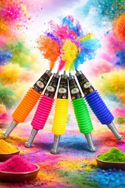 COCK Holi Gulal Gun With Gulal