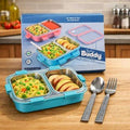 Buddy 2 Section Steel Lunch Box