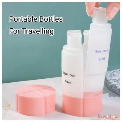 4in1 Travel Portable Shampoo Bottle (Imported)