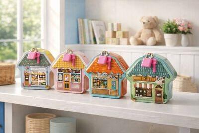AA051 3D Look Hut Money Bank (Imported)