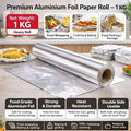 1Kg Silver Foil Paper Roll