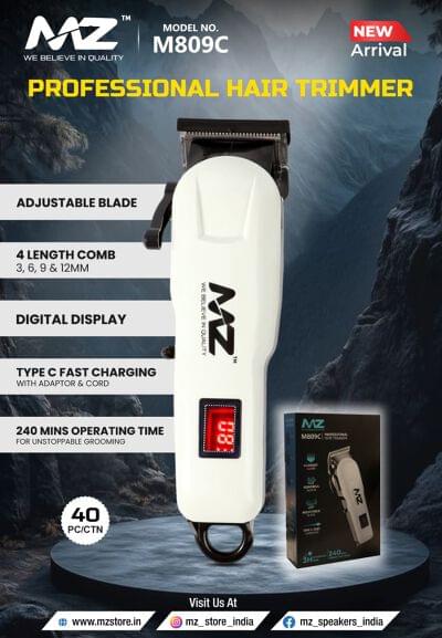 MZ M809C PROFESSIONAL HAIR TRIMMER