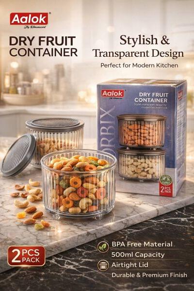 2 Pcs Orbix 500ml Storage Container