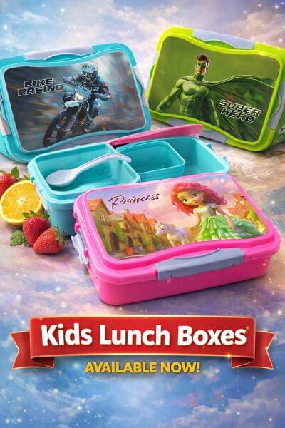 Kids Printed PP Lunch Box