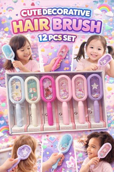 8127 Kids Hair Brush Comb (Imported)